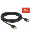 KABEL DISPLAYPORT M/M 20 PIN V1.4 3M 8K CZARNY DELOCK - nr 21