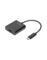 Adapter graficzny HDMI 4K 30Hz UHD na USB 3.1 Typ C, z audio, czarny, 15cm - nr 21