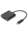 Adapter graficzny HDMI 4K 30Hz UHD na USB 3.1 Typ C, z audio, czarny, 15cm - nr 6