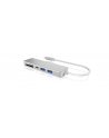 IcyBox 3-portowy Hub USB Type-C (2x Type-C and 1x Type-A), czytnik kart - nr 4