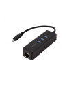 LOGILINK - Adapter USB 3.0 typu c na gigabit na 1x RJ45 i 3x USB 3.0 typ A - nr 2