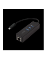 LOGILINK - Adapter USB 3.0 typu c na gigabit na 1x RJ45 i 3x USB 3.0 typ A - nr 5