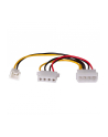 Akyga Adapter Molex/Molex/3-pin 12V AK-CA-35 - nr 1