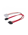 Akyga Adapter Slimline SATA/SATA/MOLEX 15cm AK-CA-45 - nr 2