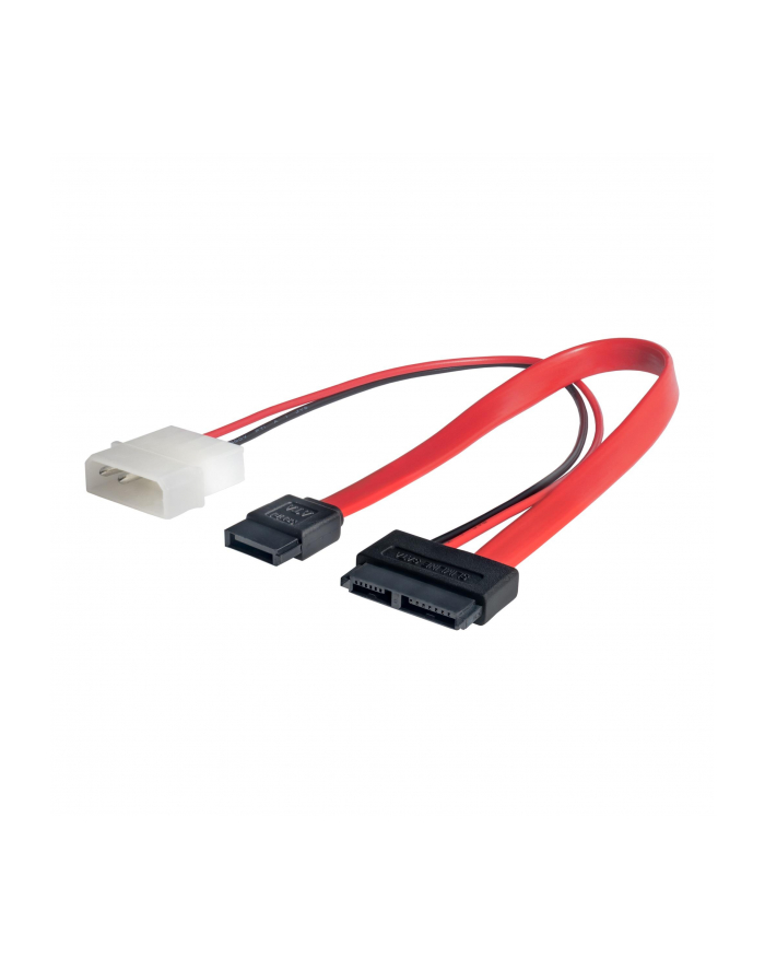 Akyga Adapter Slimline SATA/SATA/MOLEX 15cm AK-CA-45 główny