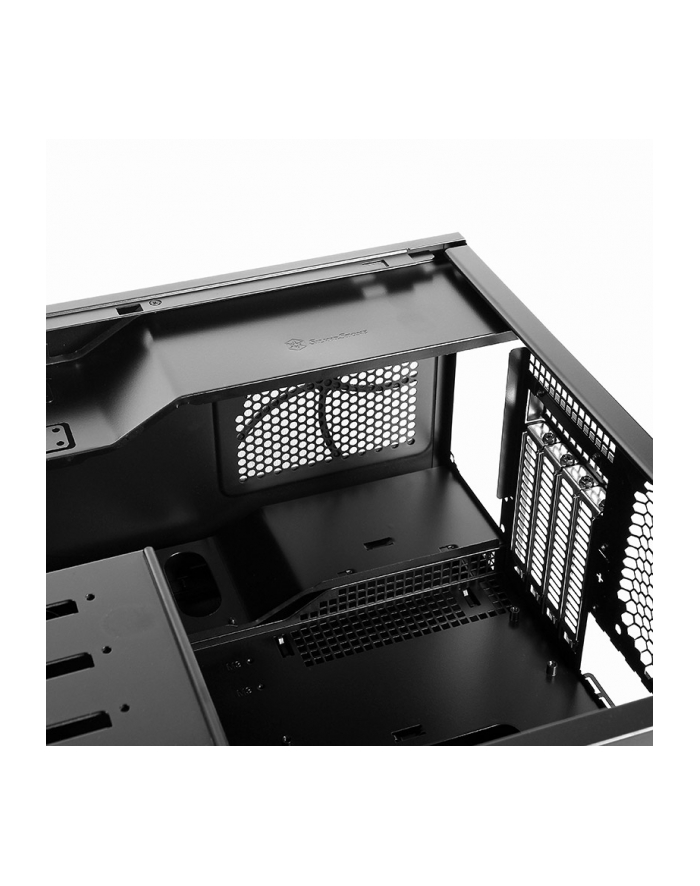 Silverstone Obudowa SST-PS07B Precision Mini Tower Micro ATX, czarna główny