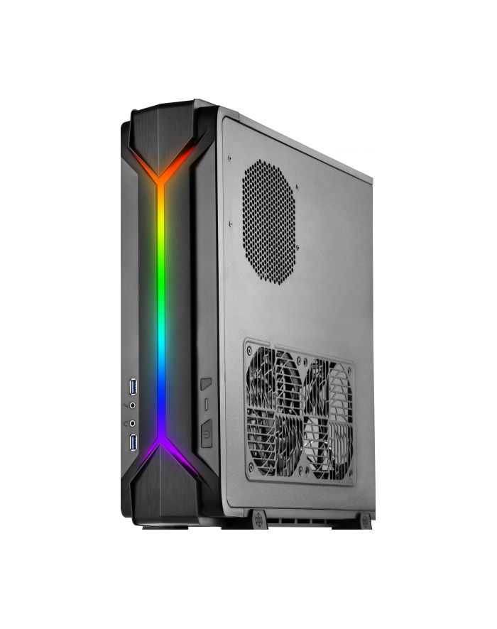 Silverstone Obudowa Gaming SST-RVZ03B-ARGB Raven Mini-ITX, ARGB, czarna główny