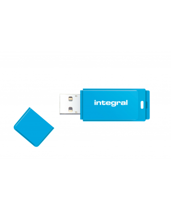 Integral USB Flash Drive Neon 64GB USB 2.0 - Blue