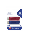 Verbatim USB DRIVE 2.0 STORE N GO SLIDER 2x32GB Red/Blue - nr 4