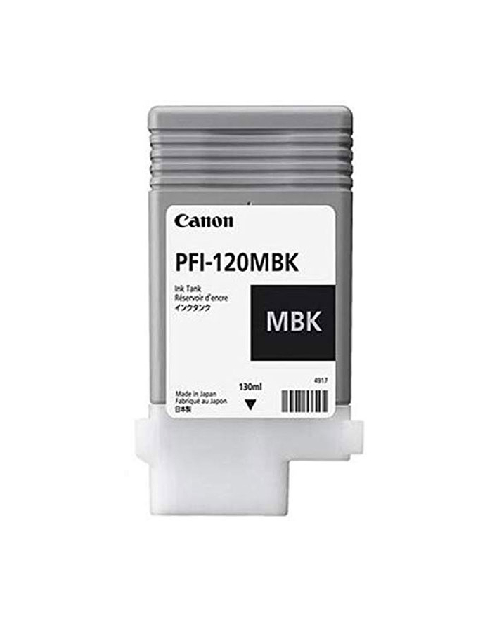 Tusz Canon PFI-120 MBK matte black | 130 ml | iPF TM-200/205 główny