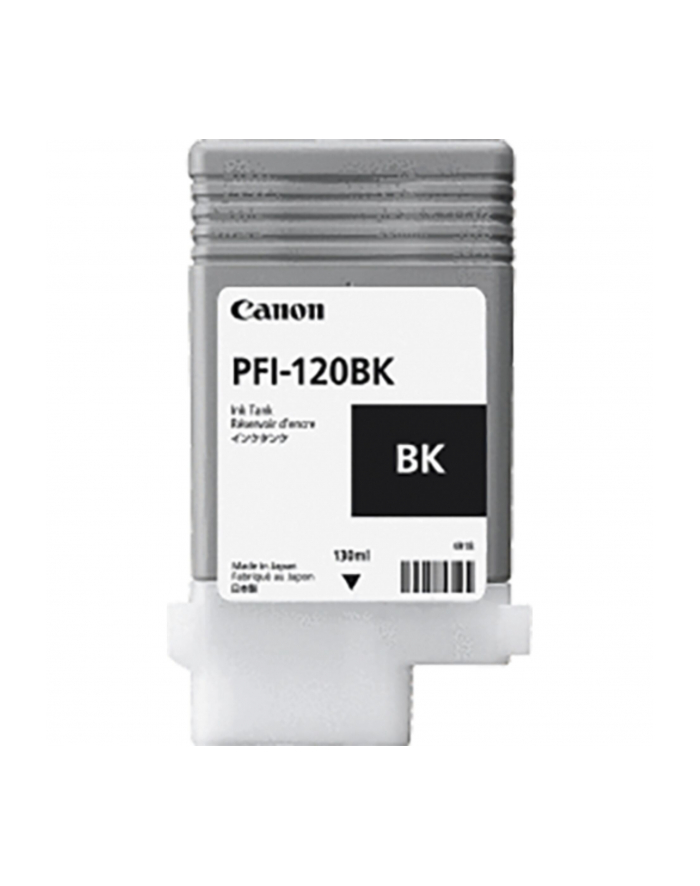 Tusz Canon PFI-120 BK black | 130 ml | iPF TM-200/205 główny