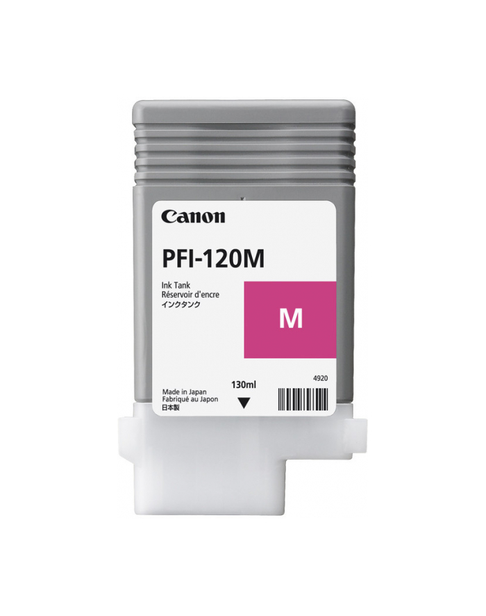 Tusz Canon PFI-120 M magenta | 130 ml | iPF TM-200/205 główny