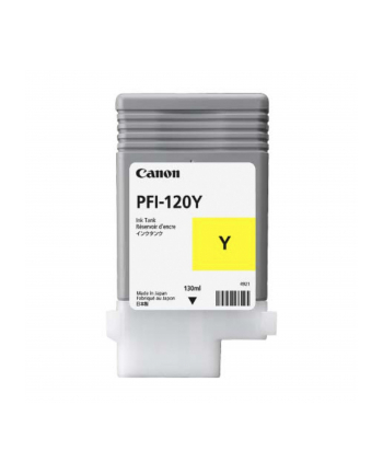 Tusz Canon PFI-120 Y yellow | 130 ml | iPF TM-200/205