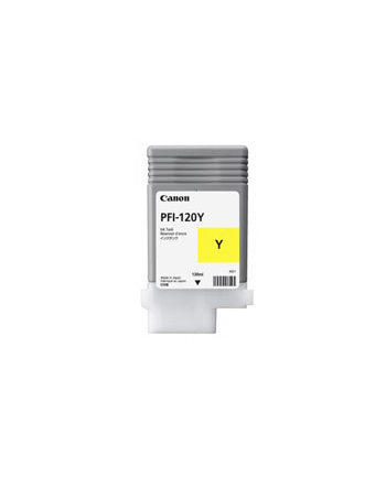 Tusz Canon PFI-120 Y yellow | 130 ml | iPF TM-200/205