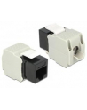 Delock Moduł Keystone z gniazdem RJ45 > LSA Cat.6 UTP, czarny - nr 14