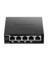 D-Link 5-Port 10/100/1000Mbps Gigabit PoE+ Switch, 60W power budget - nr 18