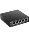 D-Link 5-Port 10/100/1000Mbps Gigabit PoE+ Switch, 60W power budget - nr 24