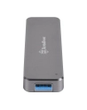 Silverstone SST-MS09C M.2 SATA external SSD Enclosure, USB 3.1 Gen 2, charcoal - nr 11