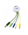 Akyga AK-AD-51 kabel zasilający adapter brelok ładowanie USB 5 w 1 - nr 4