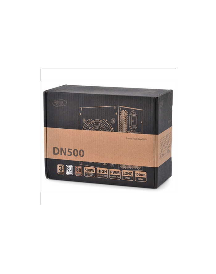 Deepcool zasilacz ATX DN500  500W  certyfikat BRONZE główny