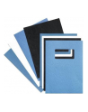 gbc Okładki do bindowania LeatherGrain skóropodobne, A4,250mic, niebieskie, 100 szt. - nr 2