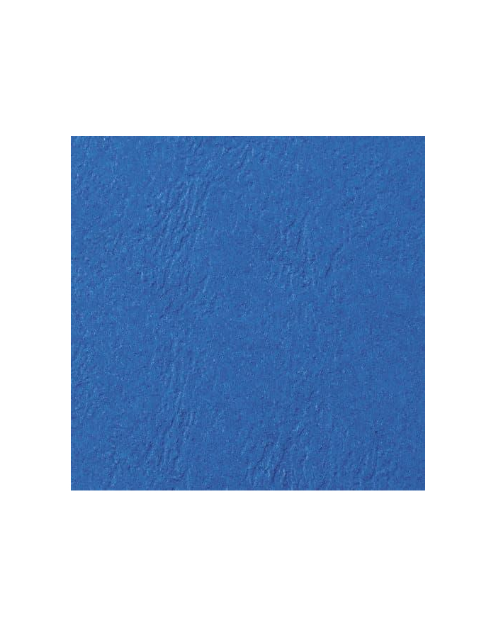 gbc Okładki do bindowania LeatherGrain skóropodobne, A4,250mic, niebieskie, 100 szt. główny