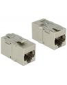 MODUŁ KEYSTONE GNIAZDO RJ45->RJ45 STP CAT 6A DO PUSZKI MONTAŻOWEJ DELOCK - nr 2