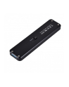 Silverstone SST-MS09B M.2 SATA external SSD Enclosure, USB 3.1 Gen 2, black - nr 8