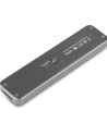 Silverstone SST-MS09C M.2 SATA external SSD Enclosure, USB 3.1 Gen 2, charcoal - nr 15