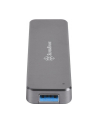 Silverstone SST-MS09C M.2 SATA external SSD Enclosure, USB 3.1 Gen 2, charcoal - nr 23