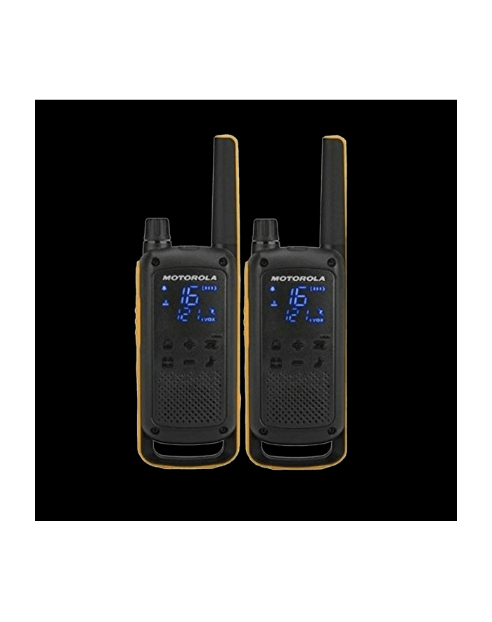 Motorola T82 Extreme Krótkofalówka, (Walkie-Talkie), 10 km, Czarny główny