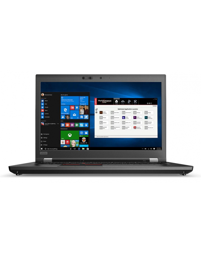 Lenovo P72 17.3'' UHD IPS E-2186M 32GB 1TB SSD P5200 16GB 6cell FPR W10P 3Y NBD główny