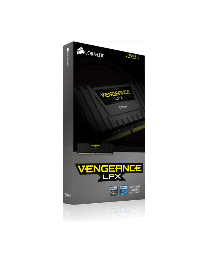 CORSAIR Vengeance LPX Pamięć DDR4 8GB 3000MHz CL16 1.35V XMP 2.0 Czarna główny
