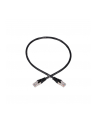 EXTRALINK LAN PATCHCORD CAT.5E FTP 0,5M FOILED TWISTED PAIR BARE COPPER CZARNY - nr 1