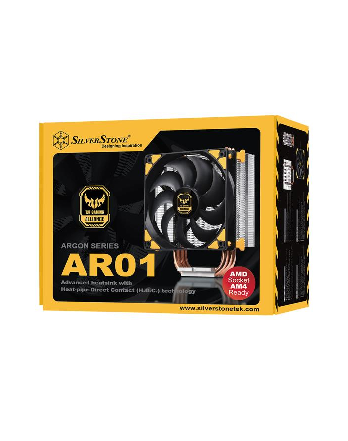 Silverstone Argon CPU cooler SST-AR01-V3 120mm PWM, Intel/AMD, AM4 Ready główny
