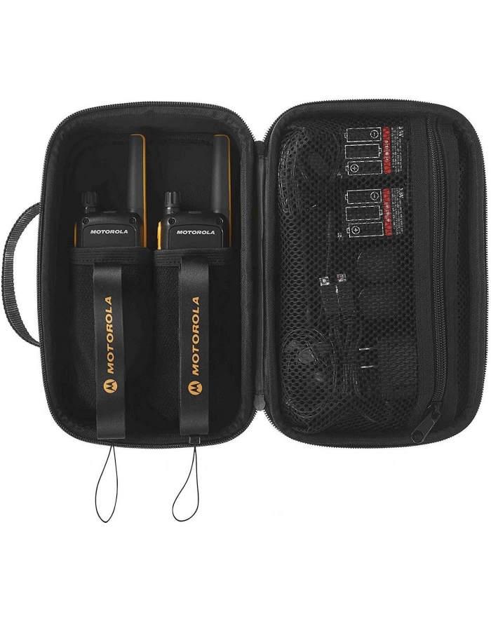 Motorola T82 Extreme Krótkofalówka, (Walkie-Talkie), 10 km, Czarny główny