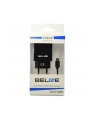 beline Ładowarka sieciowa 2xUSB + microUSB 2A czarna - nr 2