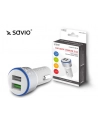 SAVIO SA-06/W Ładowarka samochodowa ze wsparciem Quick Charge 3.0, 2xUSB, biały - nr 3