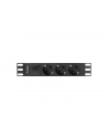 lanberg Listwa zasilająca Rack PDU 10 1U 3x Schuko 2m 16A czarna - nr 10