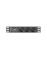 lanberg Listwa zasilająca Rack PDU 10 1U 3x Schuko 2m 16A czarna - nr 8