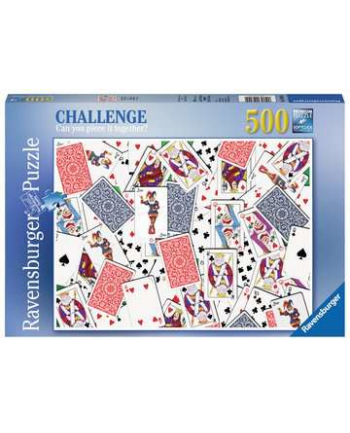 Puzzle 500el Przetasowane karty 148004 RAVENSBURGER