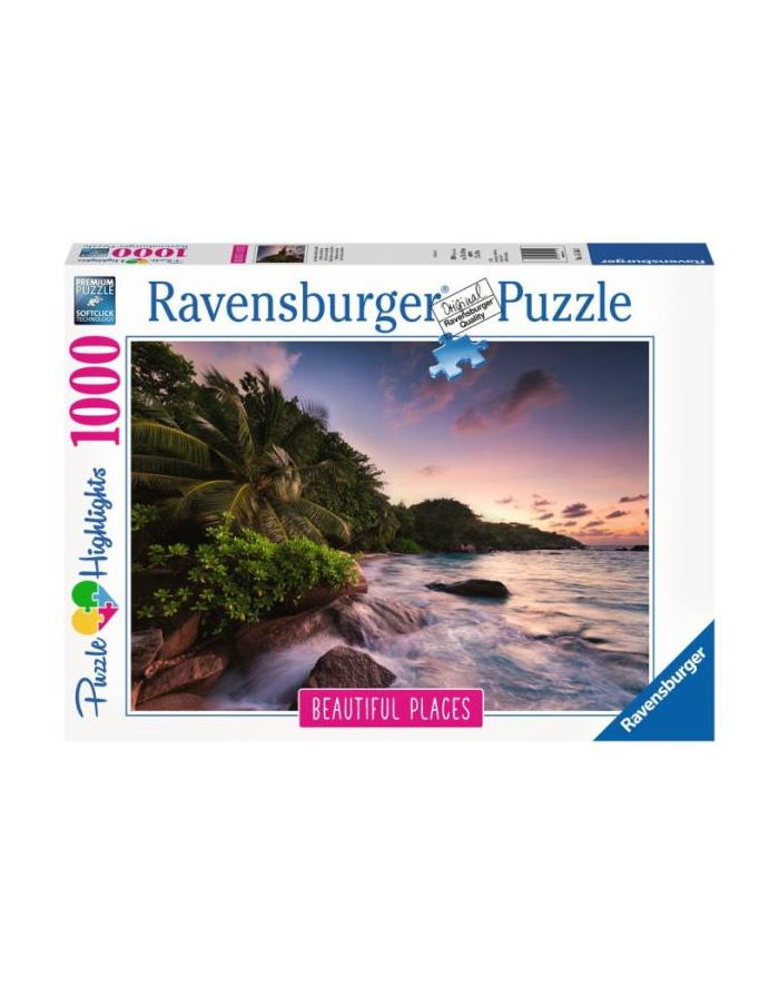 Puzzle 1000el Wyspa Praslin Seszeele 151561 RAVENSBURGER główny