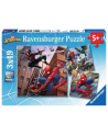 Puzzle 3x49el Spider Man w akcji 080250 RAVENSBURGER - nr 1