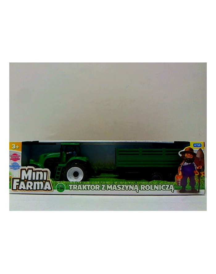 artyk Mini farma Traktor z maszyną rolniczą 143823 główny