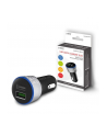 SAVIO SA-06/B Ładowarka samochodowa ze wsparciem Quick Charge 3.0, 2xUSB, czarny - nr 10