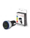 SAVIO SA-06/B Ładowarka samochodowa ze wsparciem Quick Charge 3.0, 2xUSB, czarny - nr 6