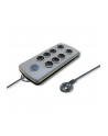 Qoltec Listwa antyprzepięciowa Quick Switch | 8 gniazd | szary | 2.5m - nr 4