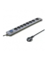 Qoltec Listwa antyprzepięciowa Quick Switch | 8 gniazd | szara |  1,8m - nr 2