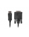 Lanberg kabel Displayport(M) V1.2->DVI-D(M)(24+1) 1.8m Czarny DUAL LINK - nr 2