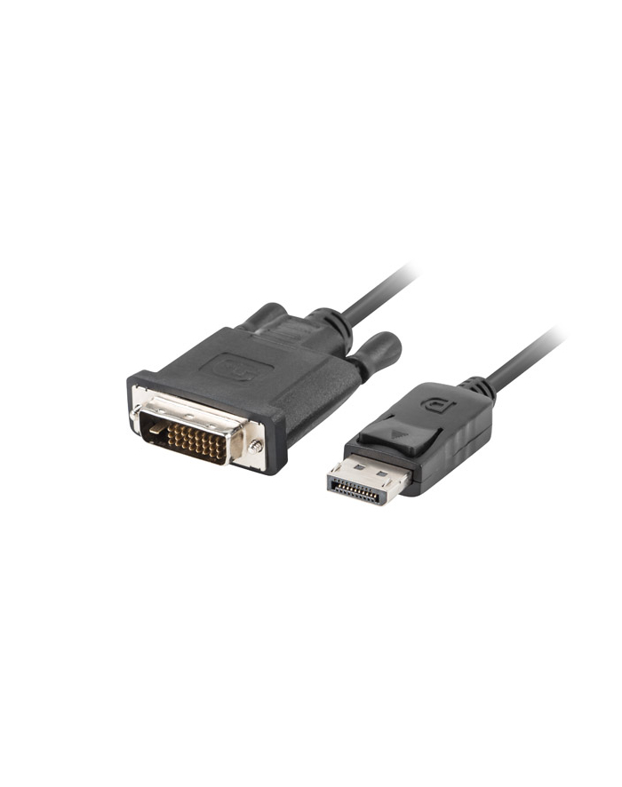 Lanberg kabel Displayport(M) V1.2->DVI-D(M)(24+1) 1.8m Czarny DUAL LINK główny